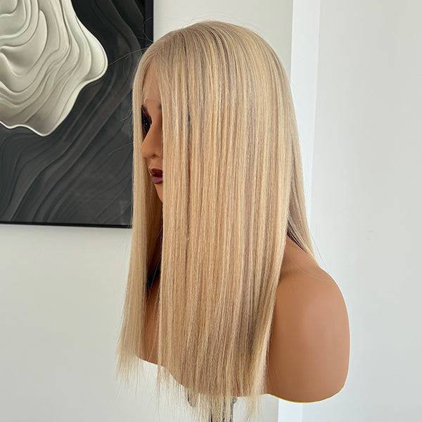 Blonde human hair wig outlet